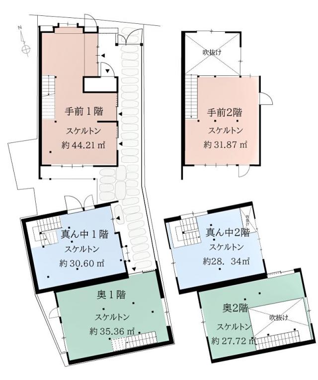 　真中